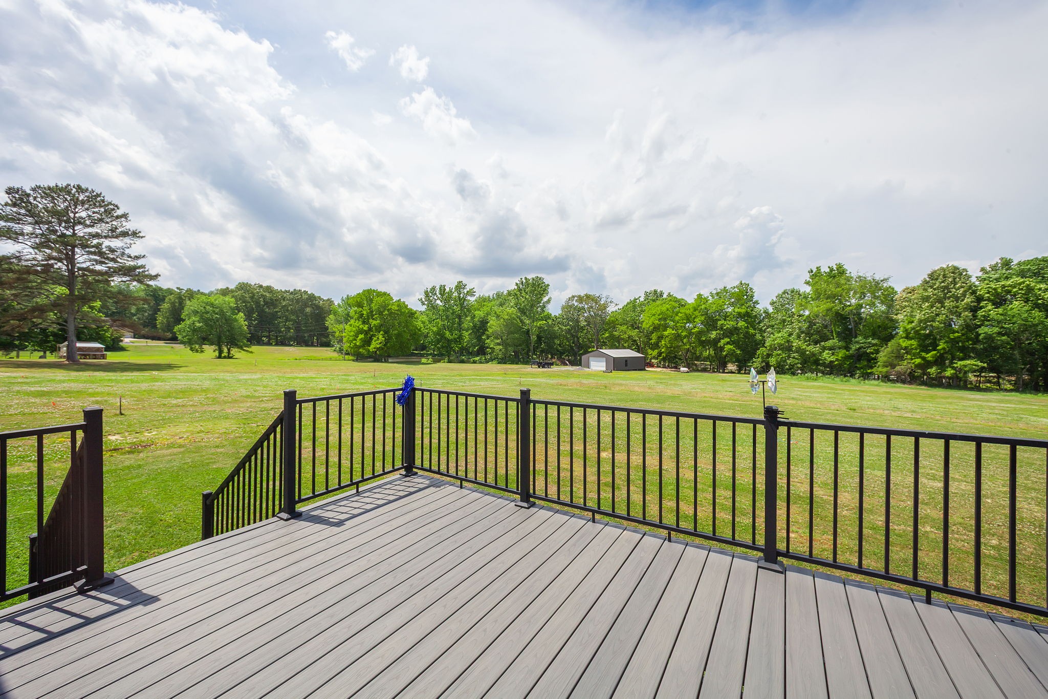745 Alman Cemetery Road Paris, TN 38242 - Photo 20 of 31 a view of deck and deck with a lake view