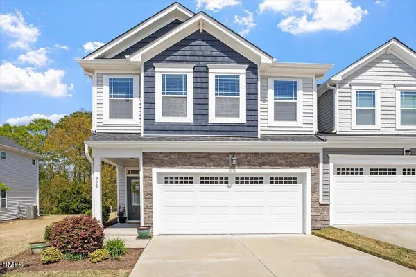 a view of a house with a outdoor space