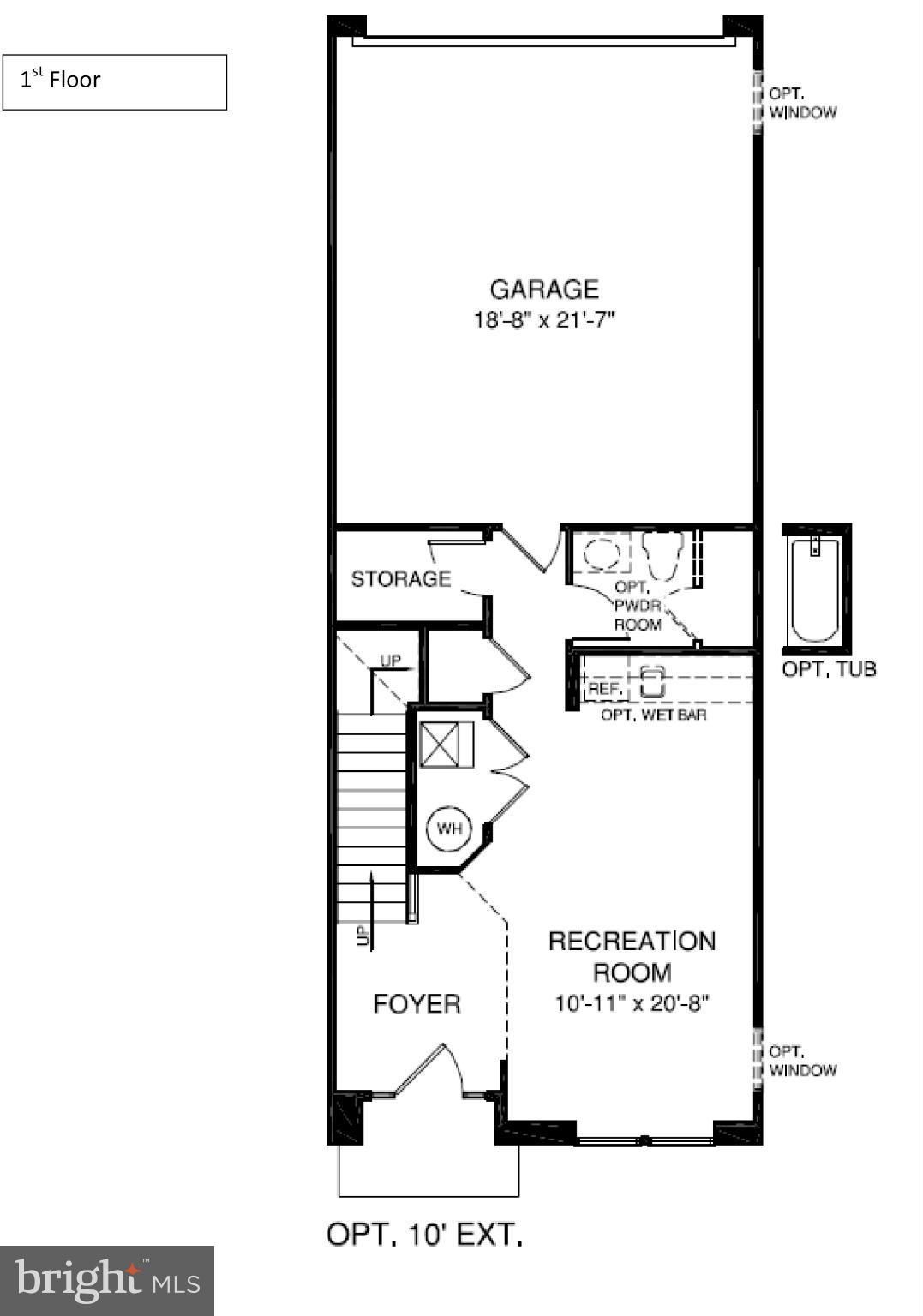 7403 Matapan Drive Hanover, MD 21076 - Photo 34 of 37 Main level has Rec Room, Full Bath