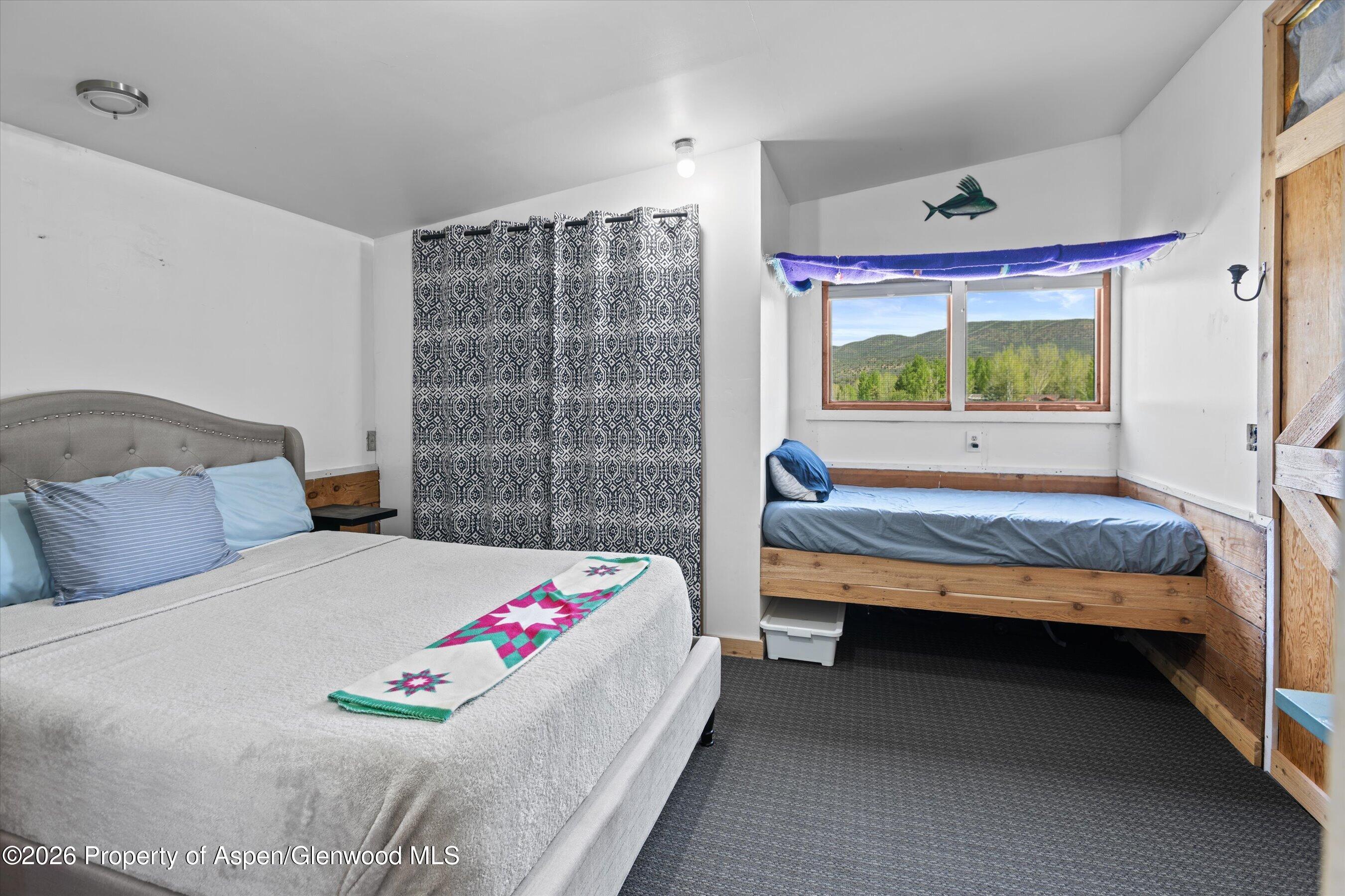 1645 Capitol Creek Road Snowmass, CO 81654 - Photo 29 of 51 Bunkhouse bedroom
