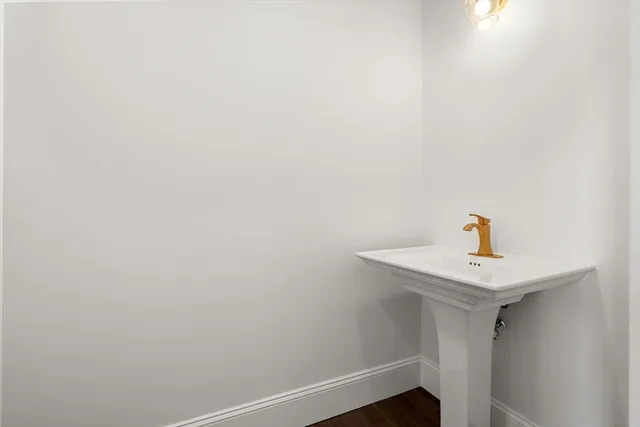 a close up of a sink