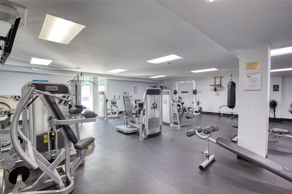 111 Briny Avenue, Unit 2008 Pompano Beach, FL 33062 - Photo 39 of 50 a view of a room with gym equipment