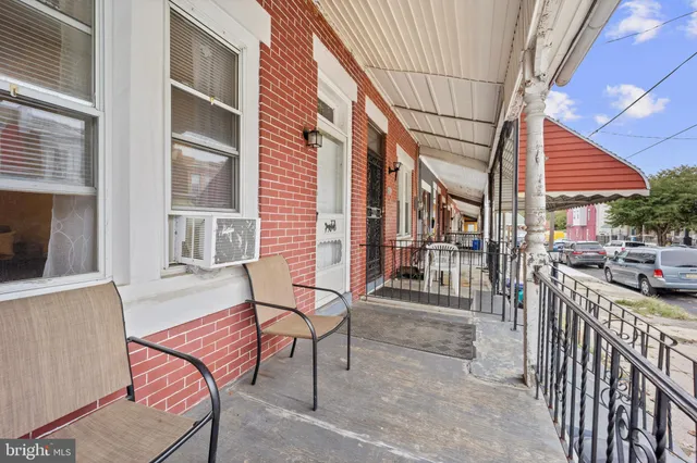 a view of a closet area