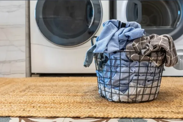 a view of a wooden floor with a sink