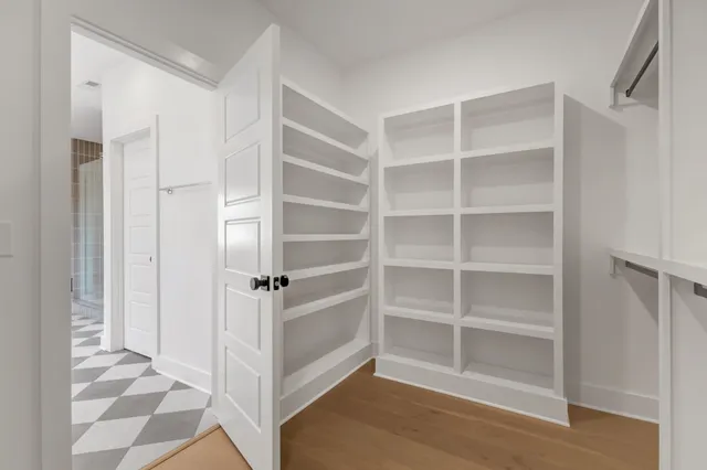 a view of a room with shelf