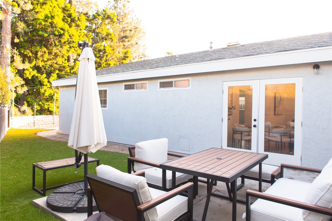 696 West Lori Ann Avenue Azusa, CA 91702 - Photo 20 of 22 a outdoor living space with furniture and garden view