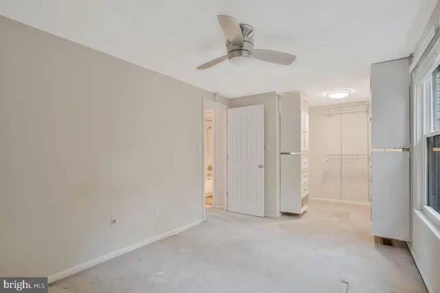 a view of empty room