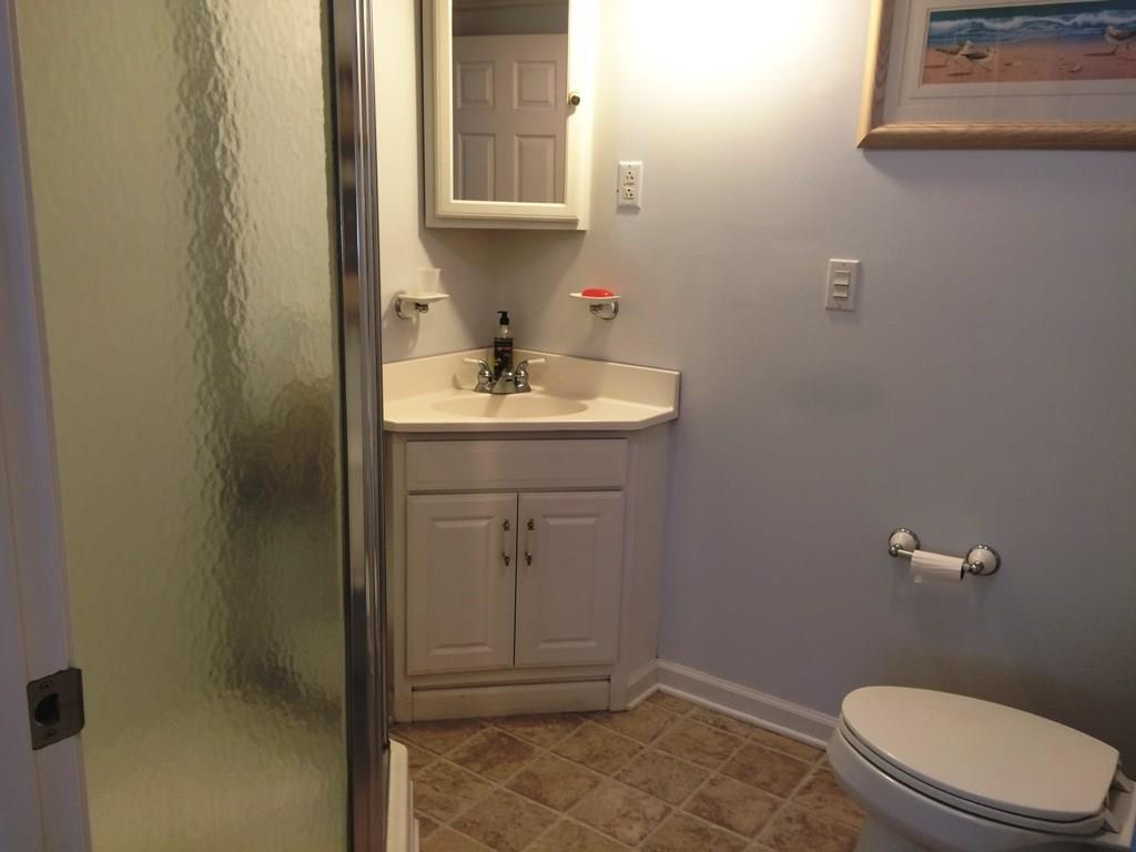 305 Murphy's Corner Road Woolwich, ME 04579 - Photo 30 of 34 The bath in the lower level has a...