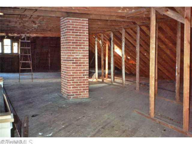 2608 Reynolda Road Winston-Salem, NC 27106 - Photo 9 of 9 2nd Floor Plan. Permanent stairs lead to daylight attic
