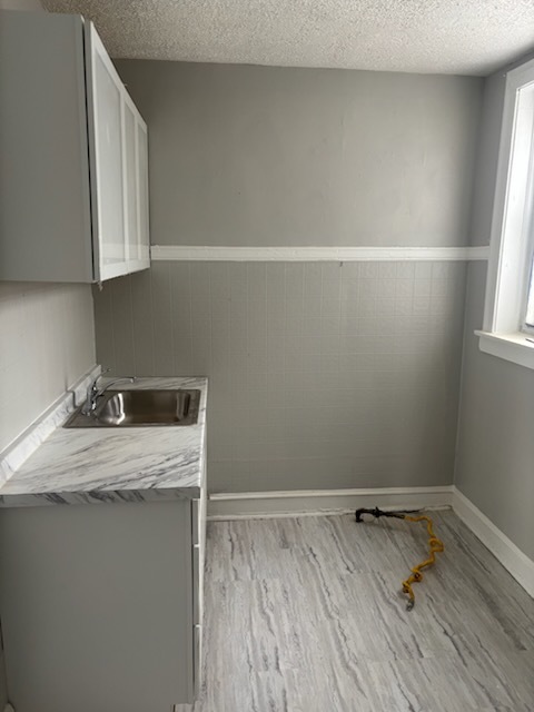 1248 West 83rd Street, Unit 1 Chicago, IL 60620 - Photo 5 of 7 a bathroom with a sink and cabinets