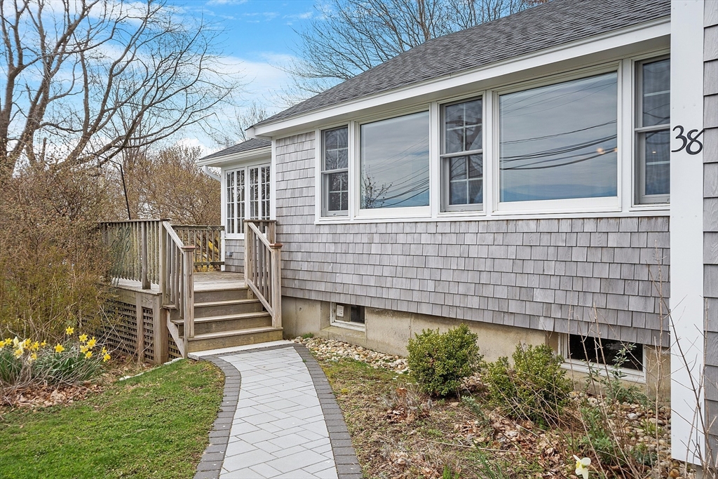 38 Plover Hill Road Ipswich, MA 01938 - Photo 23 of 42 a view of a pathway with a house in the background