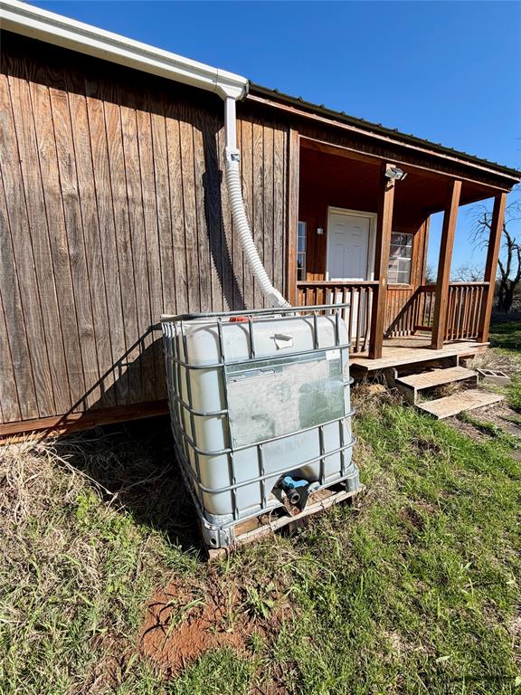 640 M24 Road Ranger, TX 76470 - Photo 18 of 26 a view of staircase with railing and a rug