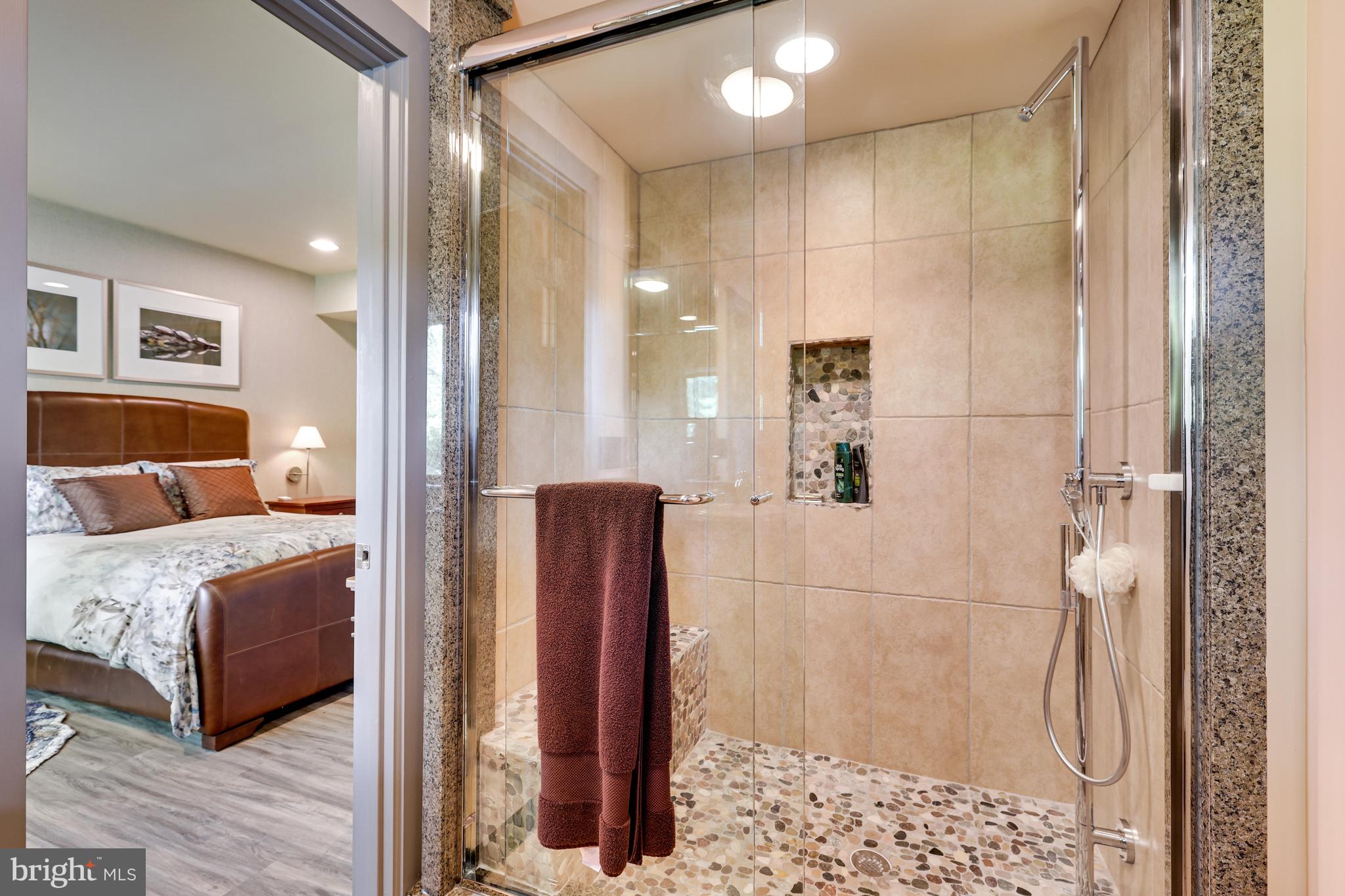 2202 Spinnaker Court Reston, VA 20191 - Photo 92 of 137 LL bedroom with an en suite bathroom.