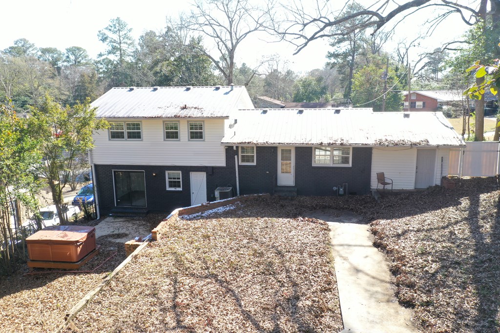 4235 Cheshire Bridge Road Columbus, GA 31909 - Photo 18 of 20 Backyard with hot tub
