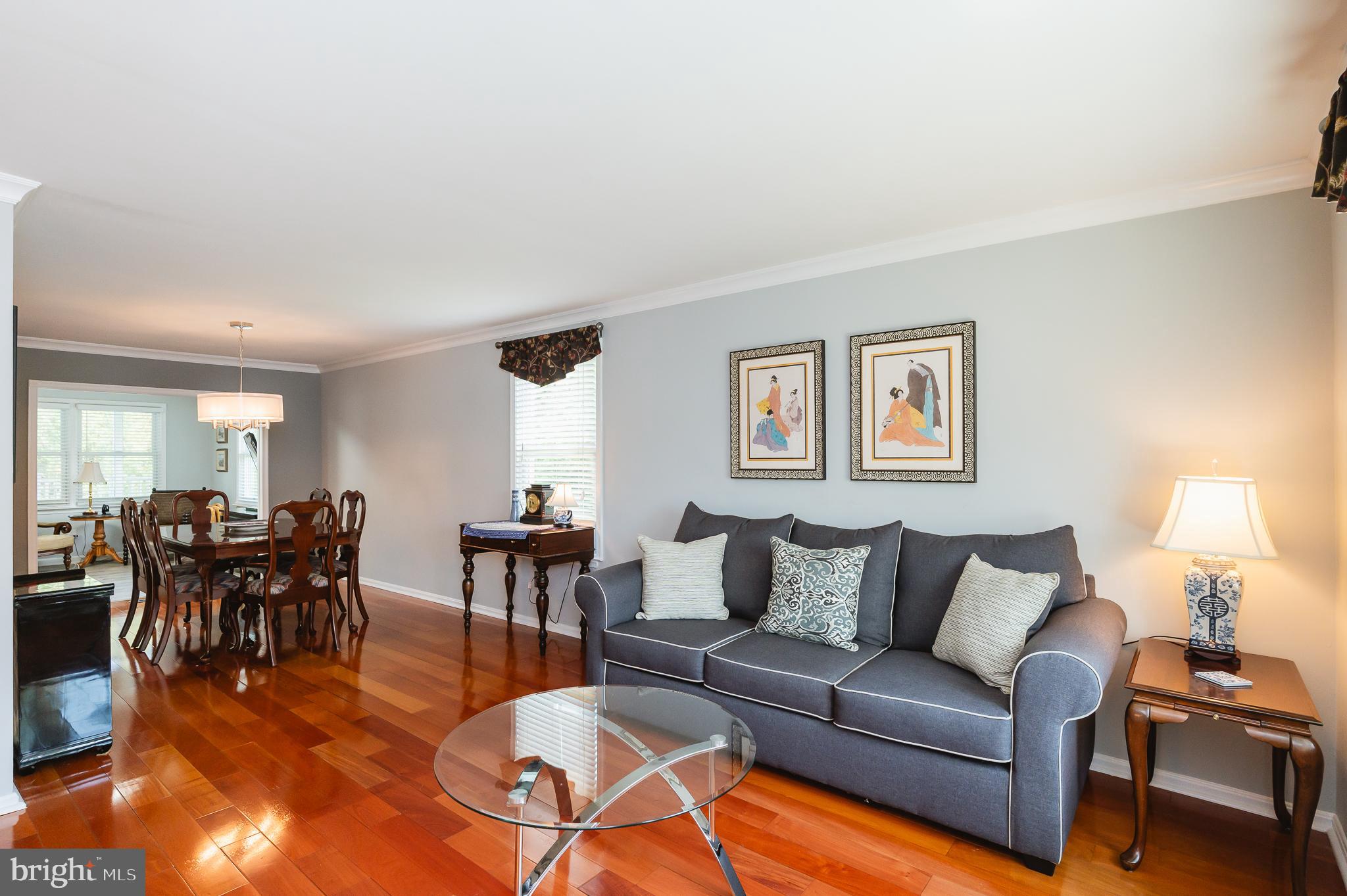 3 Crestview Garth Rosedale, MD 21237 - Photo 11 of 68 Living room and dining room