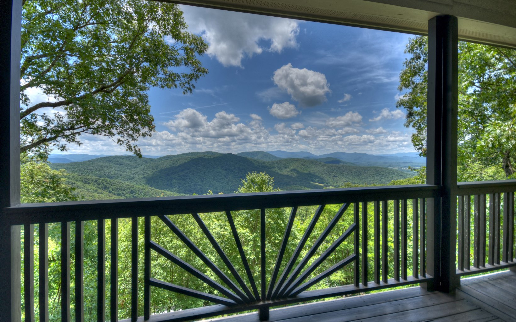 773 Heards Ridge Morganton, GA 30560 - Photo 22 of 54 a view of a porch with a yard