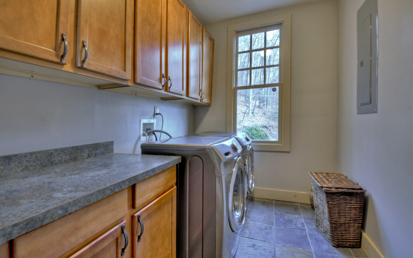 773 Heards Ridge Morganton, GA 30560 - Photo 27 of 54 a kitchen with stainless steel appliances granite countertop a sink a stove cabinets and a dining table