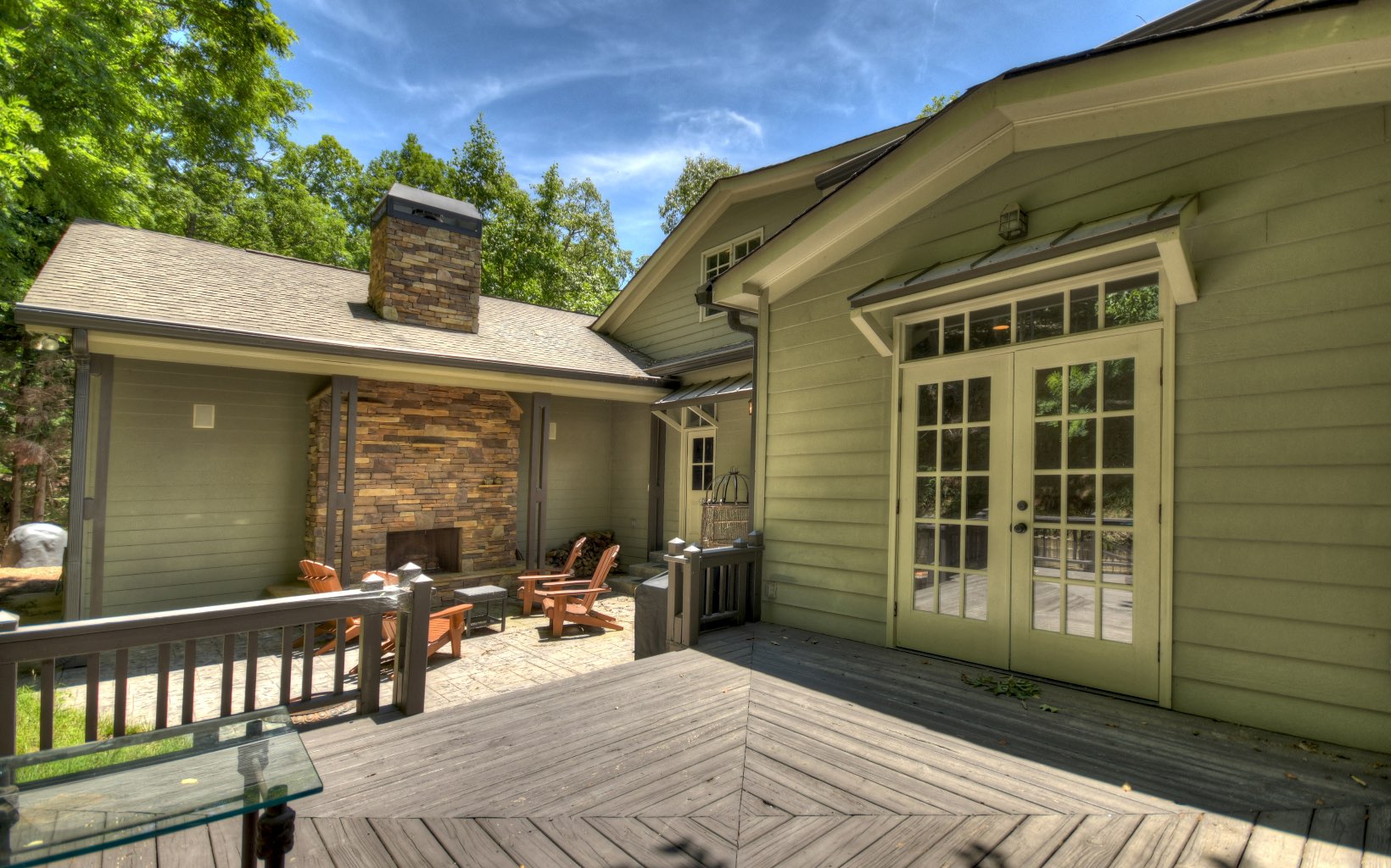 773 Heards Ridge Morganton, GA 30560 - Photo 31 of 54 a view of a house with backyard and porch