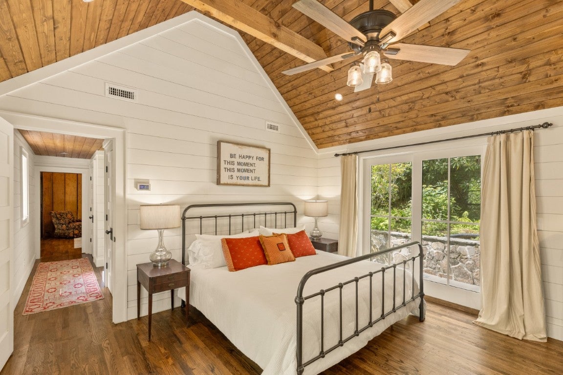 1177 Hicks Road Highlands, NC 28741 - Photo 29 of 61 Primary Suite Opens to Stone Patio