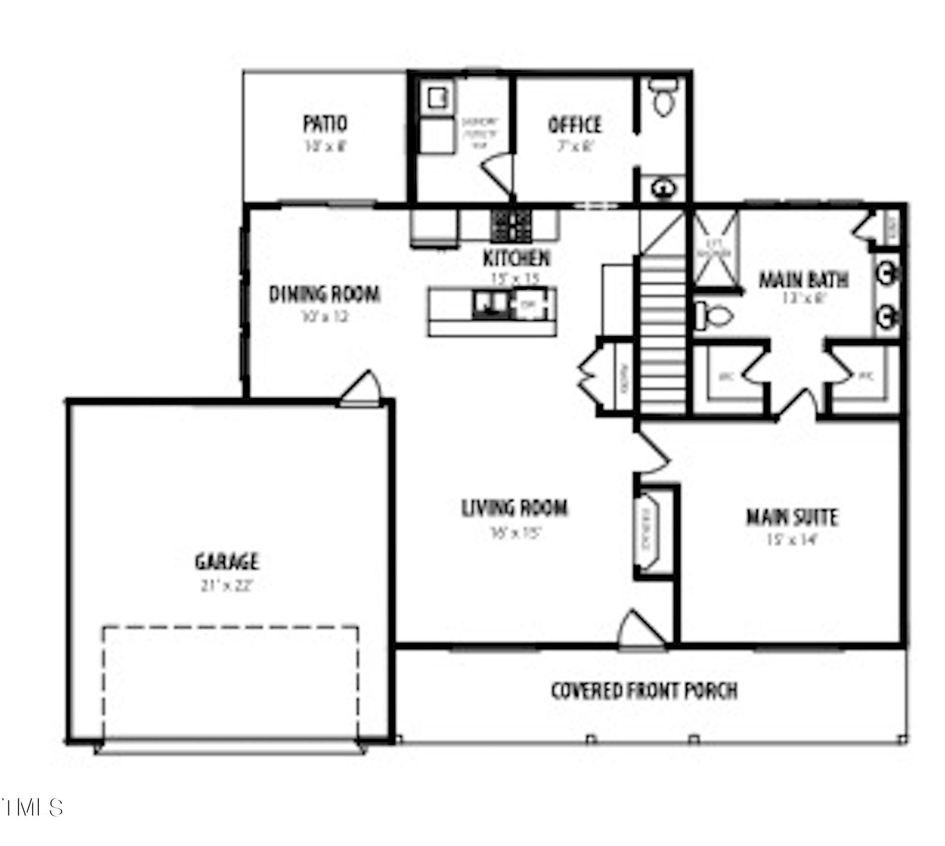 570 Springtooth Drive Zebulon, NC 27597 - Photo 10 of 11 First Floor