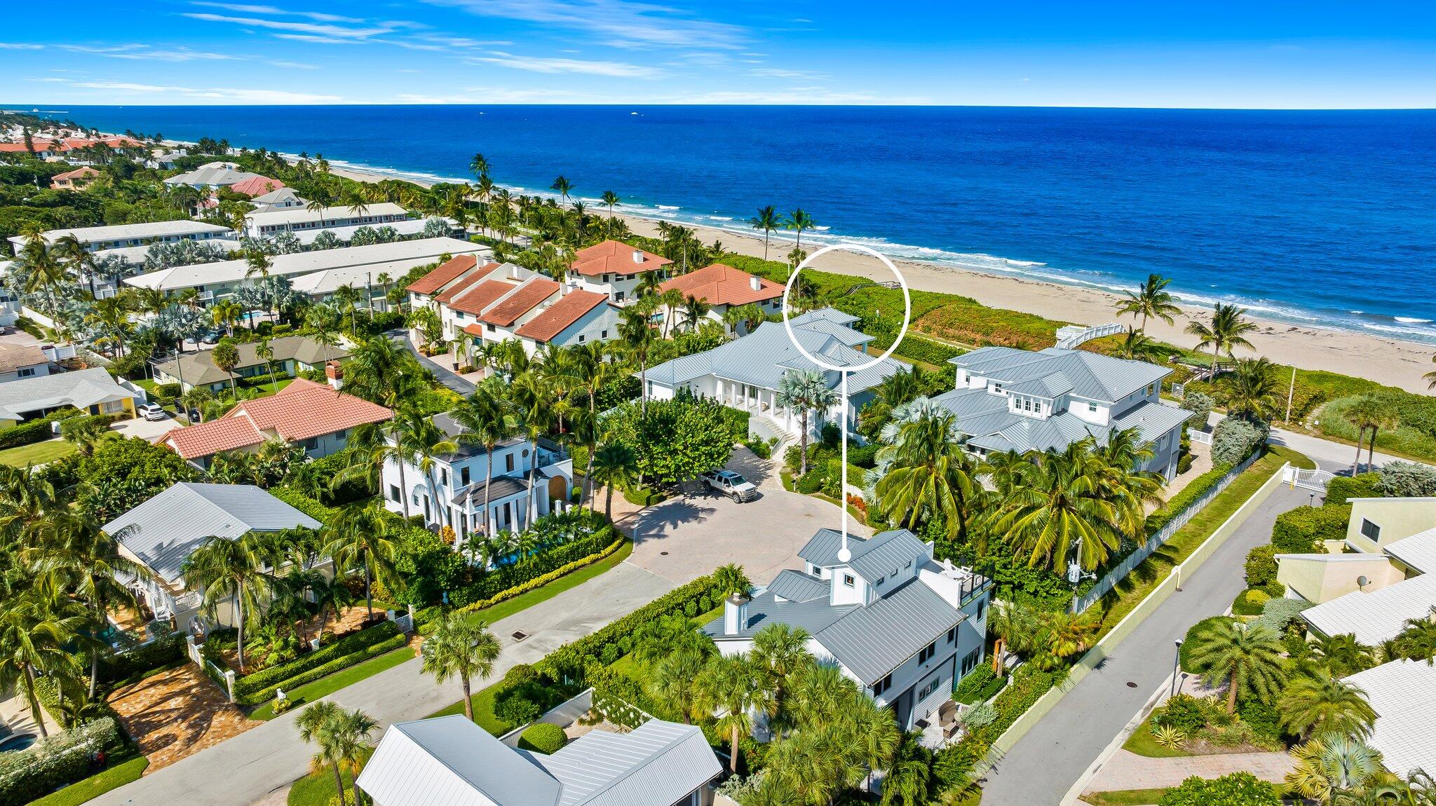 38 Hersey Drive Ocean Ridge, FL 33435 - Photo 32 of 33 view of a sky from a balcony