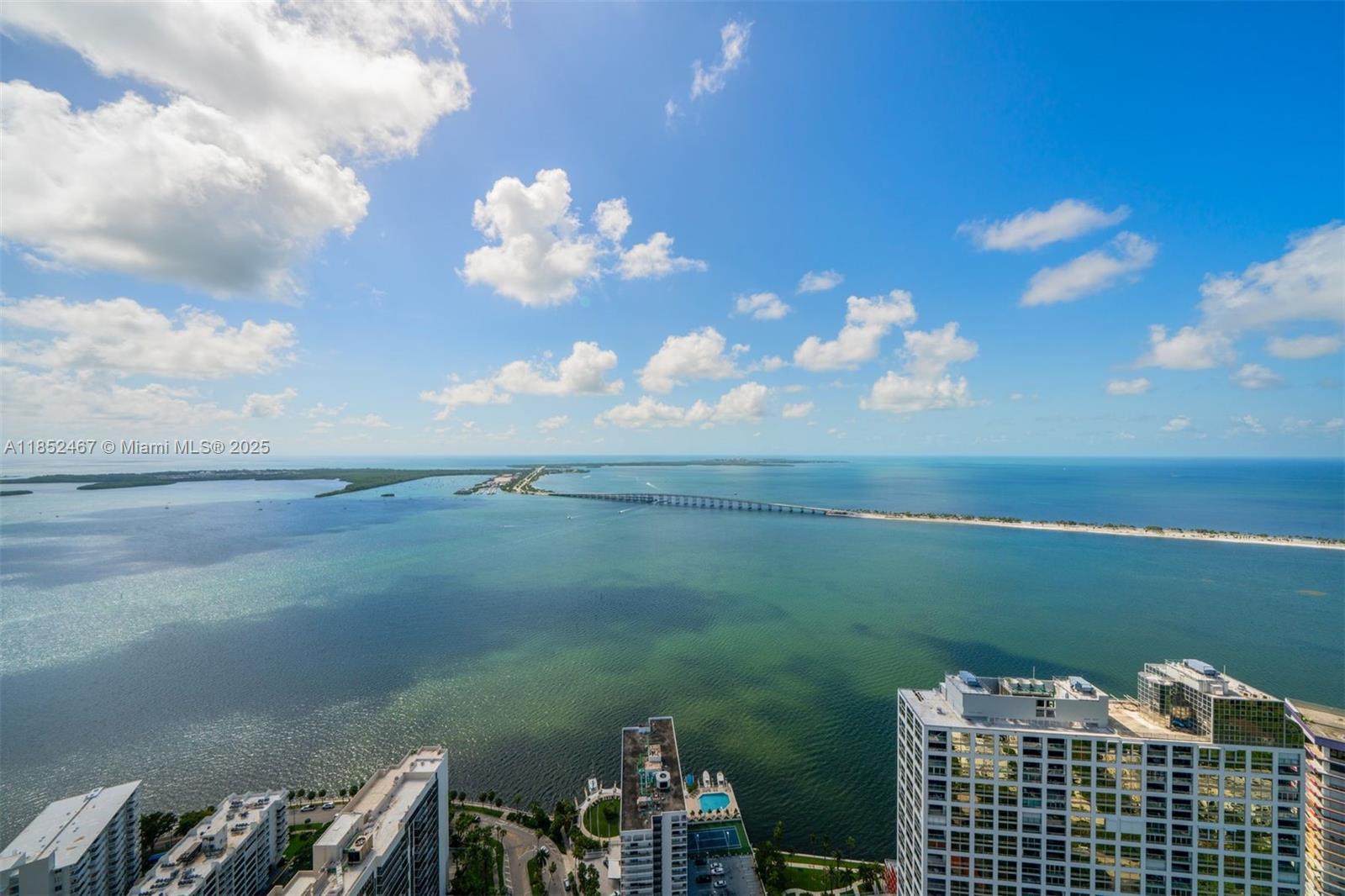 1451 Brickell Avenue, Unit 5302 Miami, FL 33131 - Photo 22 of 25 a view of a lake with a city view