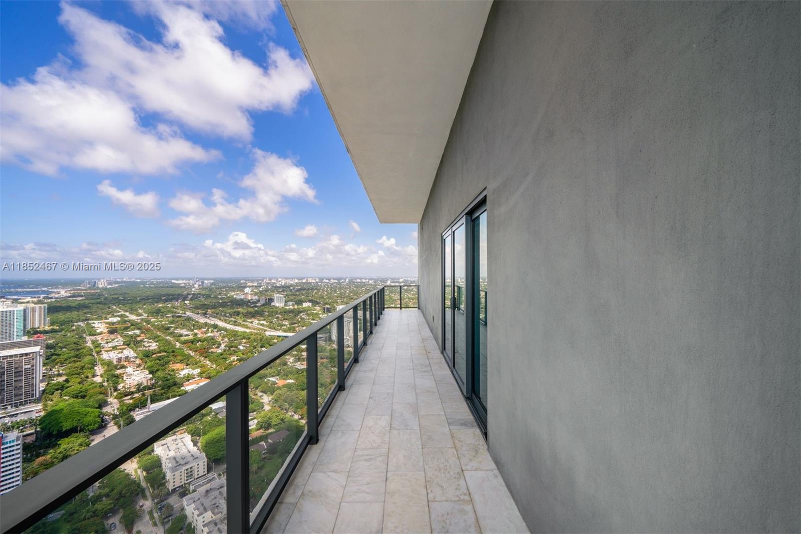 1451 Brickell Avenue, Unit 5302 Miami, FL 33131 - Photo 23 of 25 a view of balcony with city