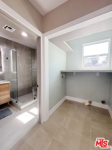 a view of a storage & utility room