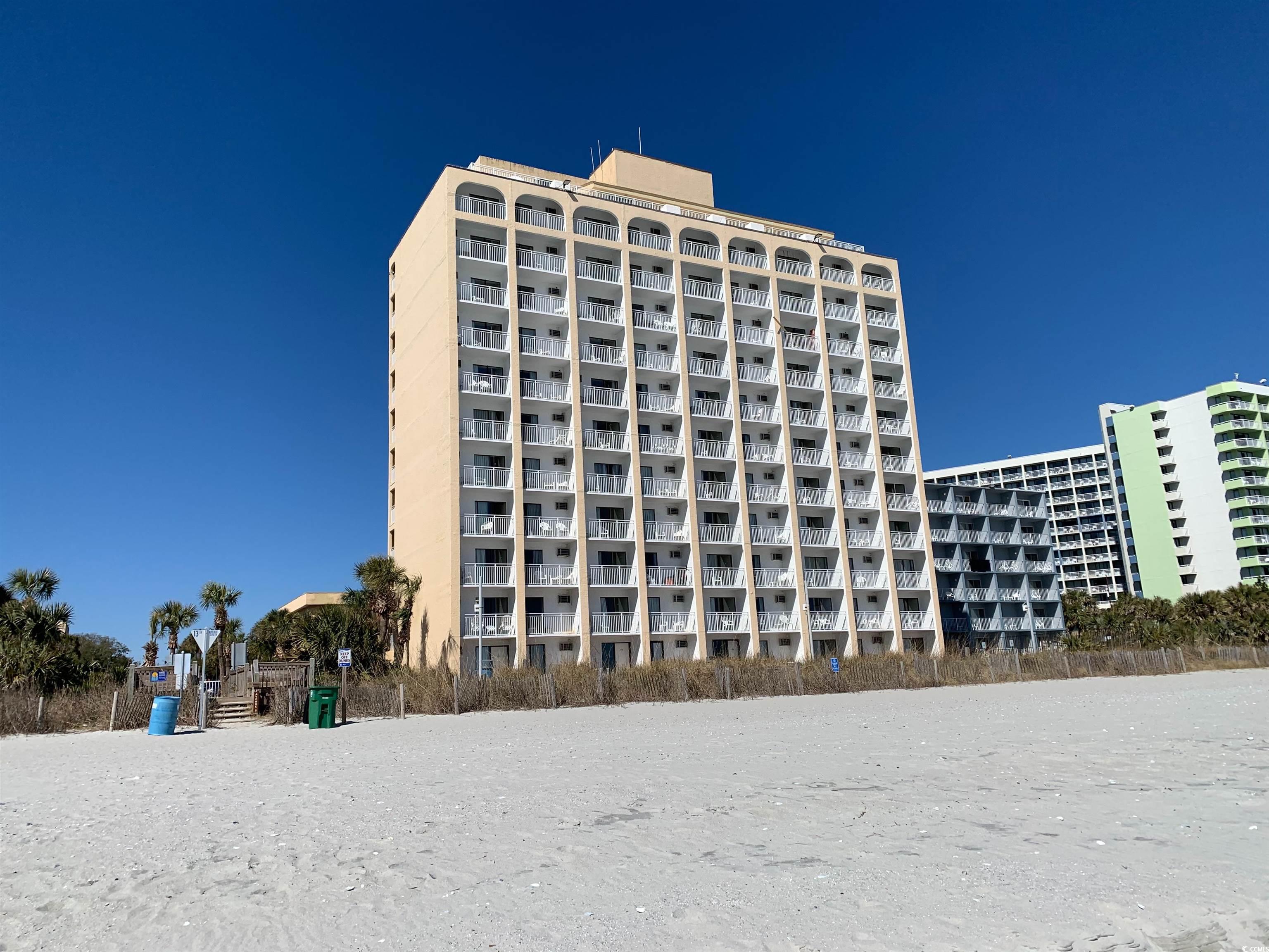 1207 South Ocean Boulevard, Unit 21001 Myrtle Beach, SC 29577 - Photo 20 of 23 Water view featuring nearby beach and nearby urban area