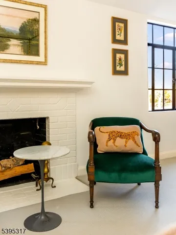 a bedroom with a bed and a table in it