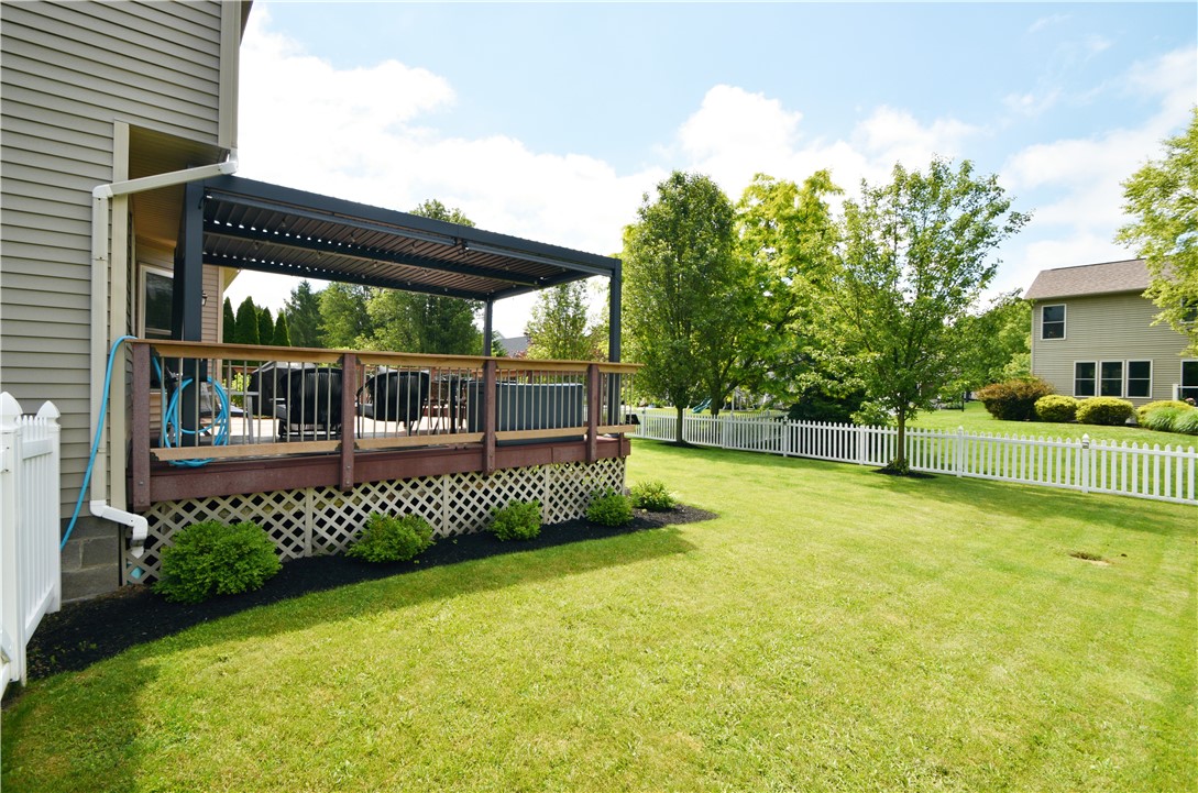 41 Ketchum Street Victor, NY 14564 - Photo 32 of 36 Side pic of deck.