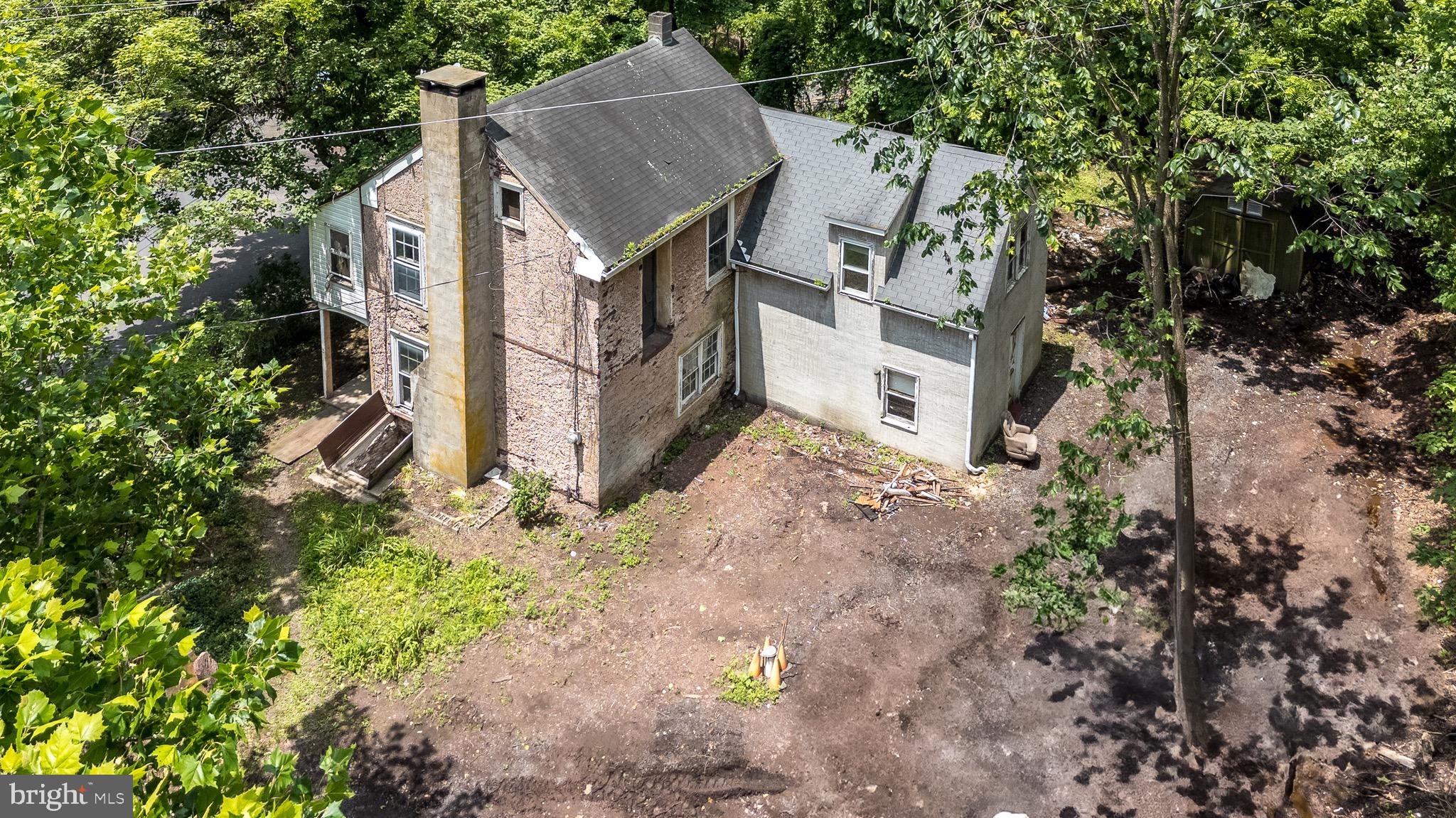 118 Geigel Hill Road Erwinna, PA 18920 - Photo 7 of 30 an aerial view of a house with a yard and large tree