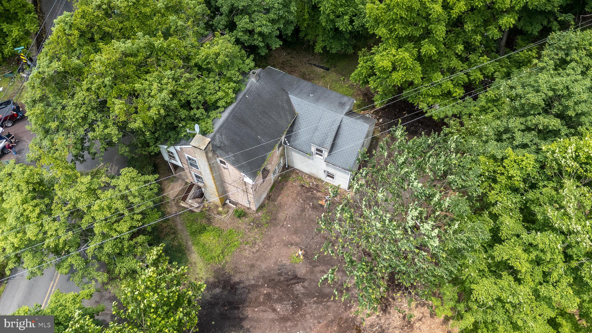 118 Geigel Hill Road Erwinna, PA 18920 - Photo 8 of 30 an aerial view of a house with a yard and large trees