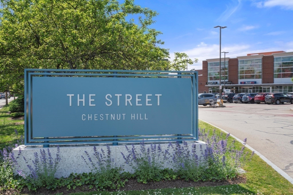 530 Clinton Road Brookline, MA 02467 - Photo 25 of 25 a sign board with buildings in the background