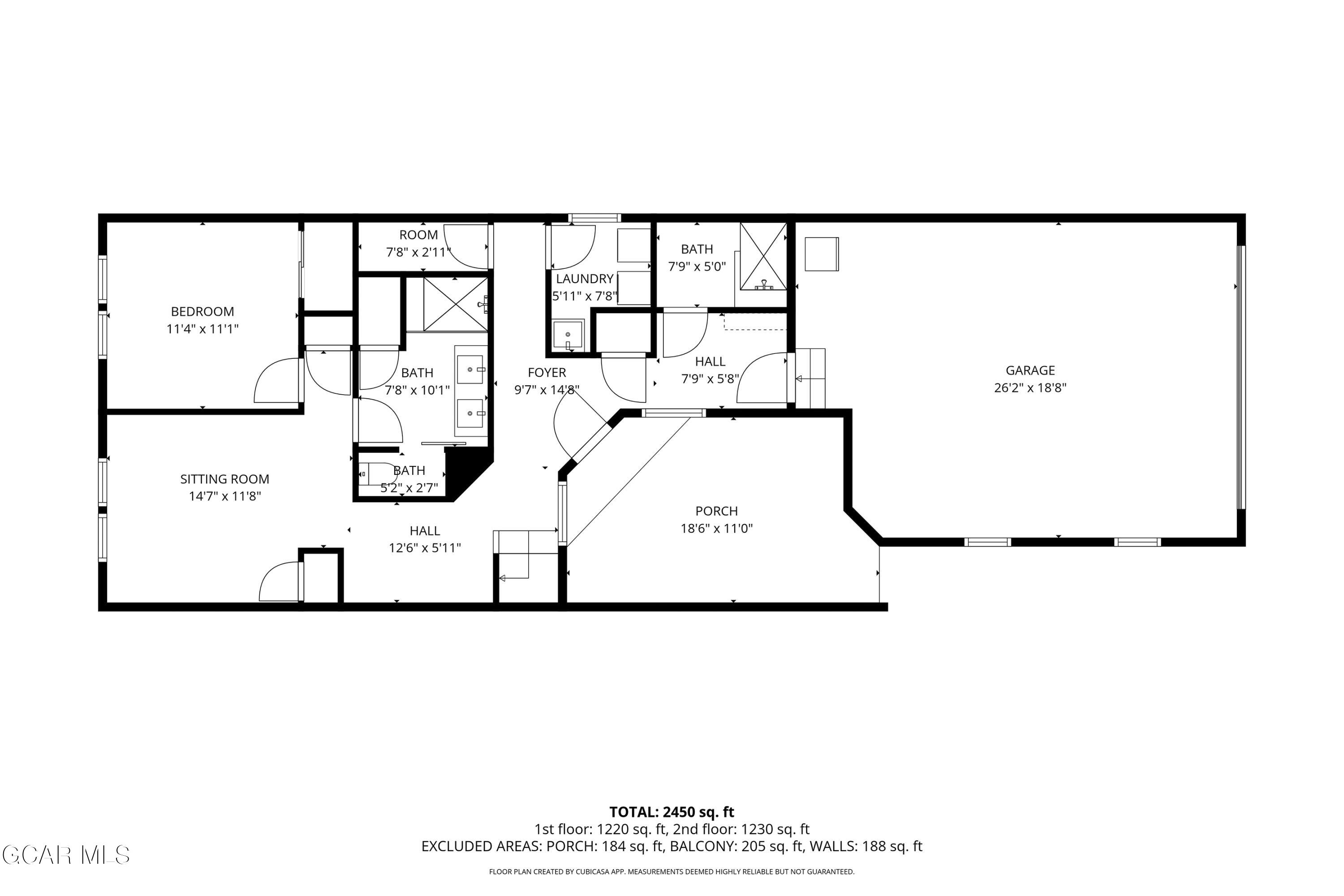 96 Eagle Ridge Drive Granby, CO 80446 - Photo 50 of 51 Ground Level Floor Plan