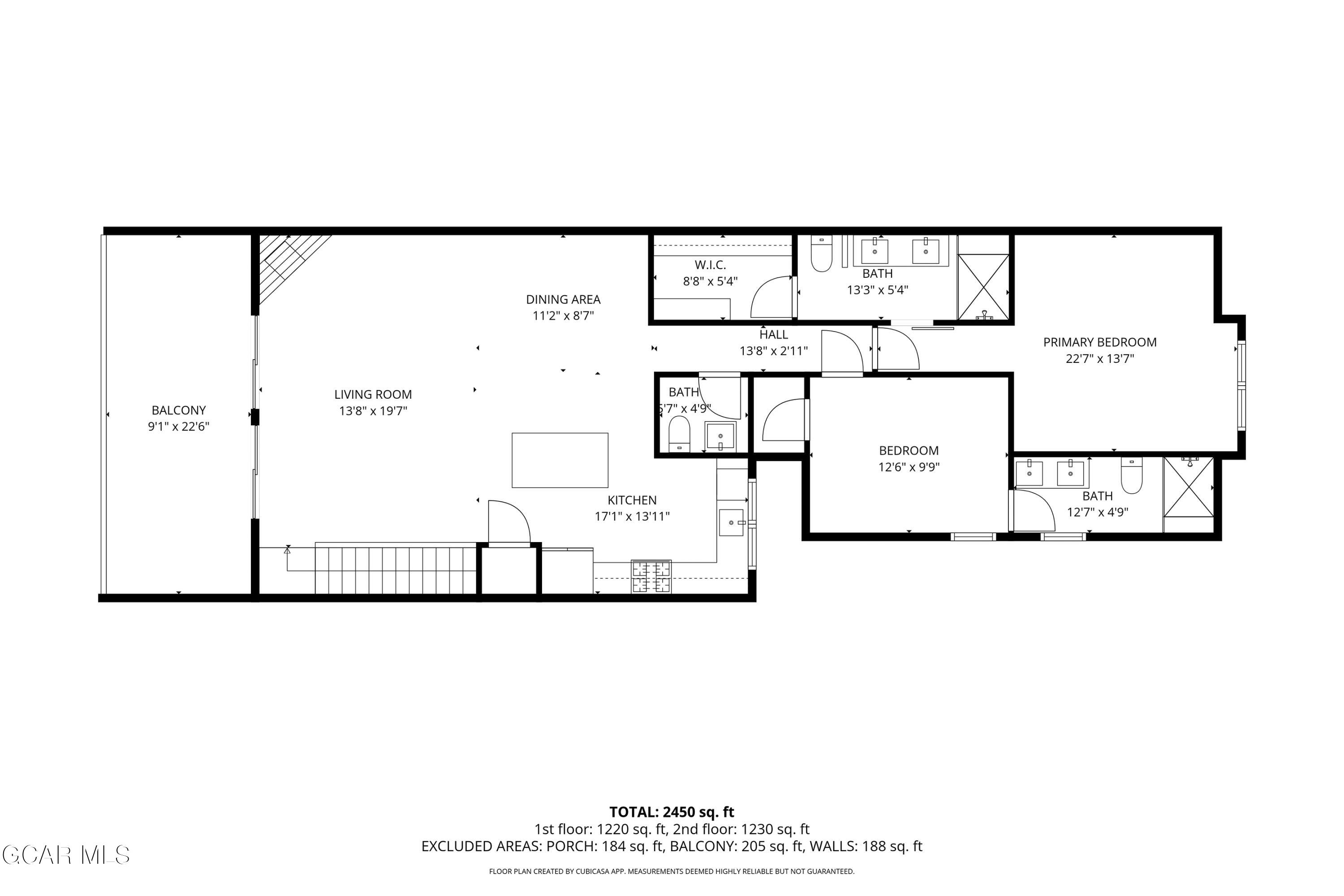 96 Eagle Ridge Drive Granby, CO 80446 - Photo 51 of 51 2nd Floor Floorplan