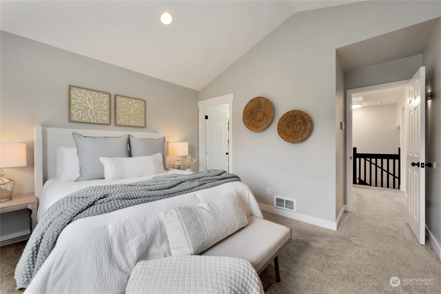 25323 Cromwell Road Monroe, WA 98272 - Photo 21 of 38 a bedroom with a bed and painting on the wall