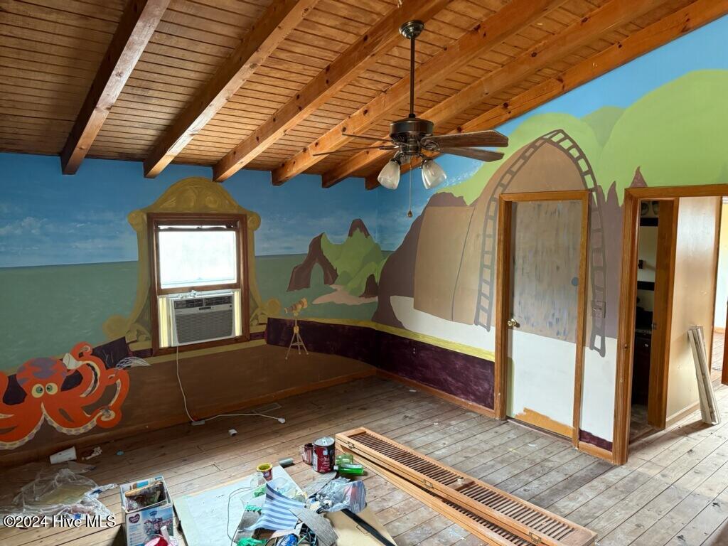 493 Highway 172 Hubert, NC 28539 - Photo 20 of 33 3rd Bedroom-Upstairs w window unit