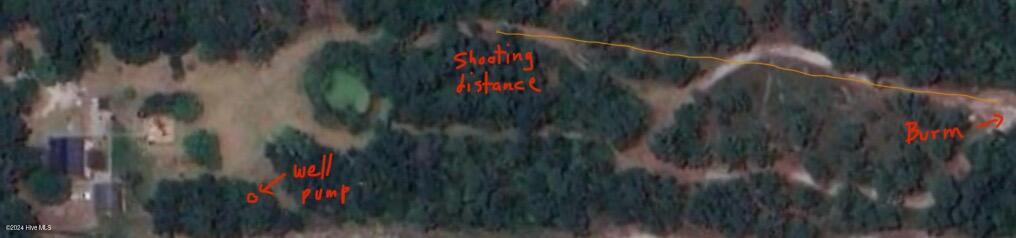 493 Highway 172 Hubert, NC 28539 - Photo 33 of 33 Overhead view Shooting and Berm