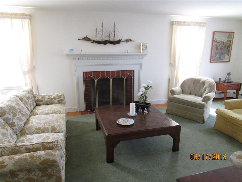 16 Briarfield Road Barrington, RI 02806 - Photo 8 of 27 Living Room Fireplace