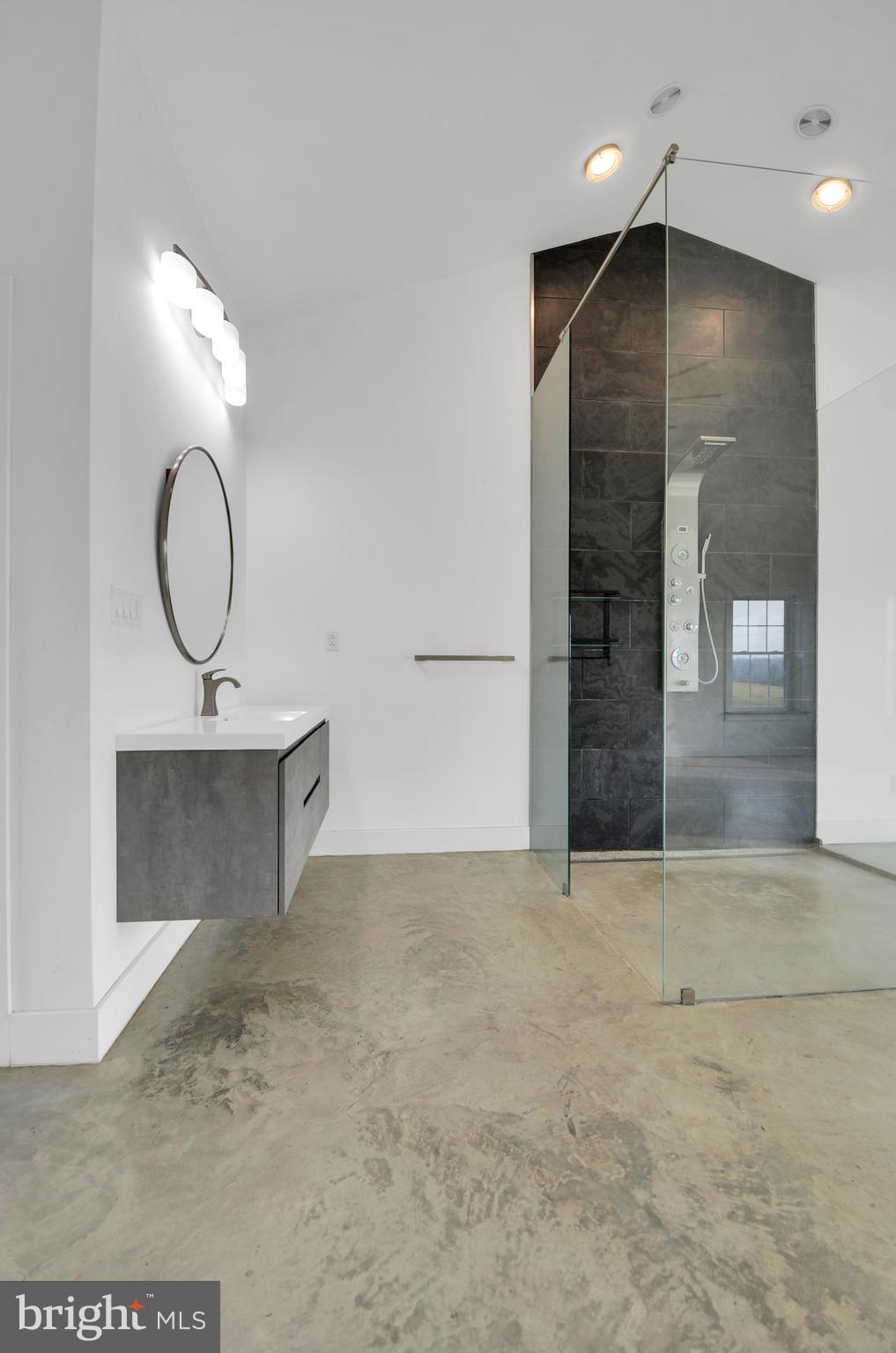 221 Hartman Road Reading, PA 19606 - Photo 26 of 29 a view of a room with a mirror and cabinets