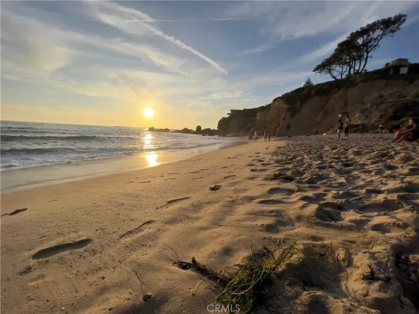 a view of an ocean beach