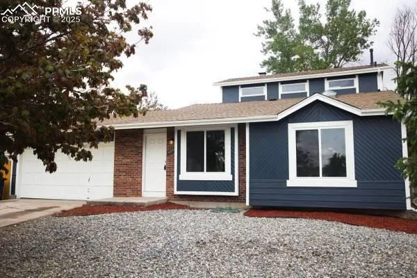 front view of a house