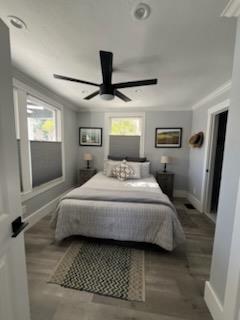 1437 4th Street Calistoga, CA 94515 - Photo 9 of 15 a bedroom with a bed and a window