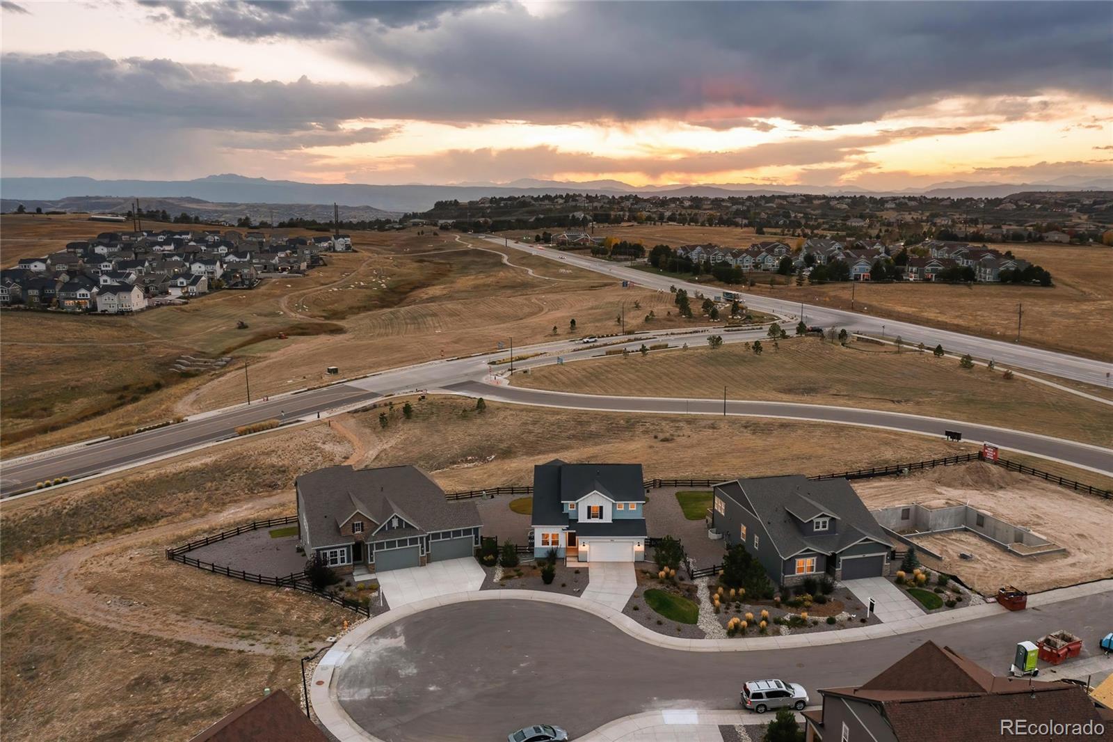 3957 Breakcamp Court Castle Rock, CO 80108 - Photo 47 of 50 a view of a terrace with sky view