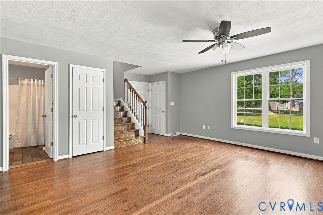 1626 Oak Ridge Road Appomattox, VA 24522 - Photo 12 of 30 Hardwood-style flooring throughout, ceiling fan wi