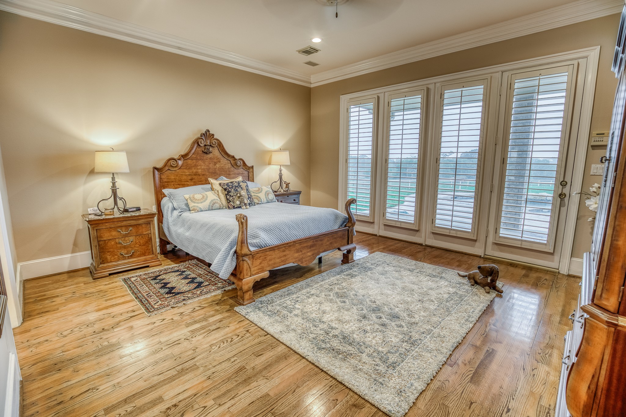 2204 Carter Road Bellville, TX 77418 - Photo 15 of 30 a bedroom with a bed and window