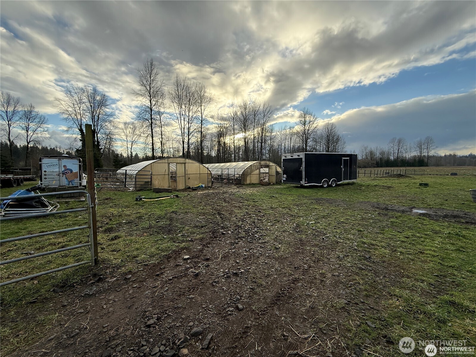 237 Collins Road Toledo, WA 98591 - Photo 12 of 25 a view of a street with a barn