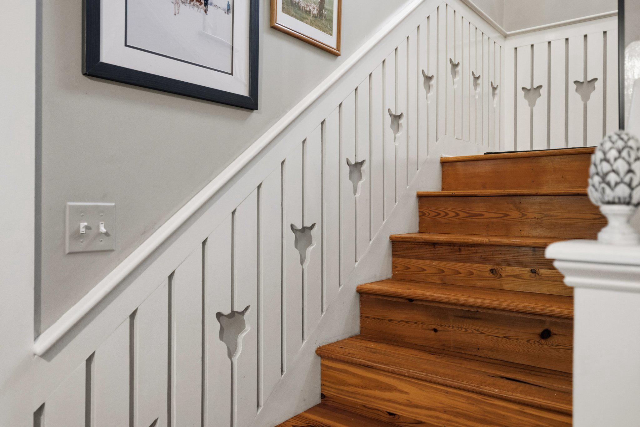 18101 Cattail Road Poolesville, MD 20837 - Photo 42 of 79 Repurposed fox head railing from original deck!