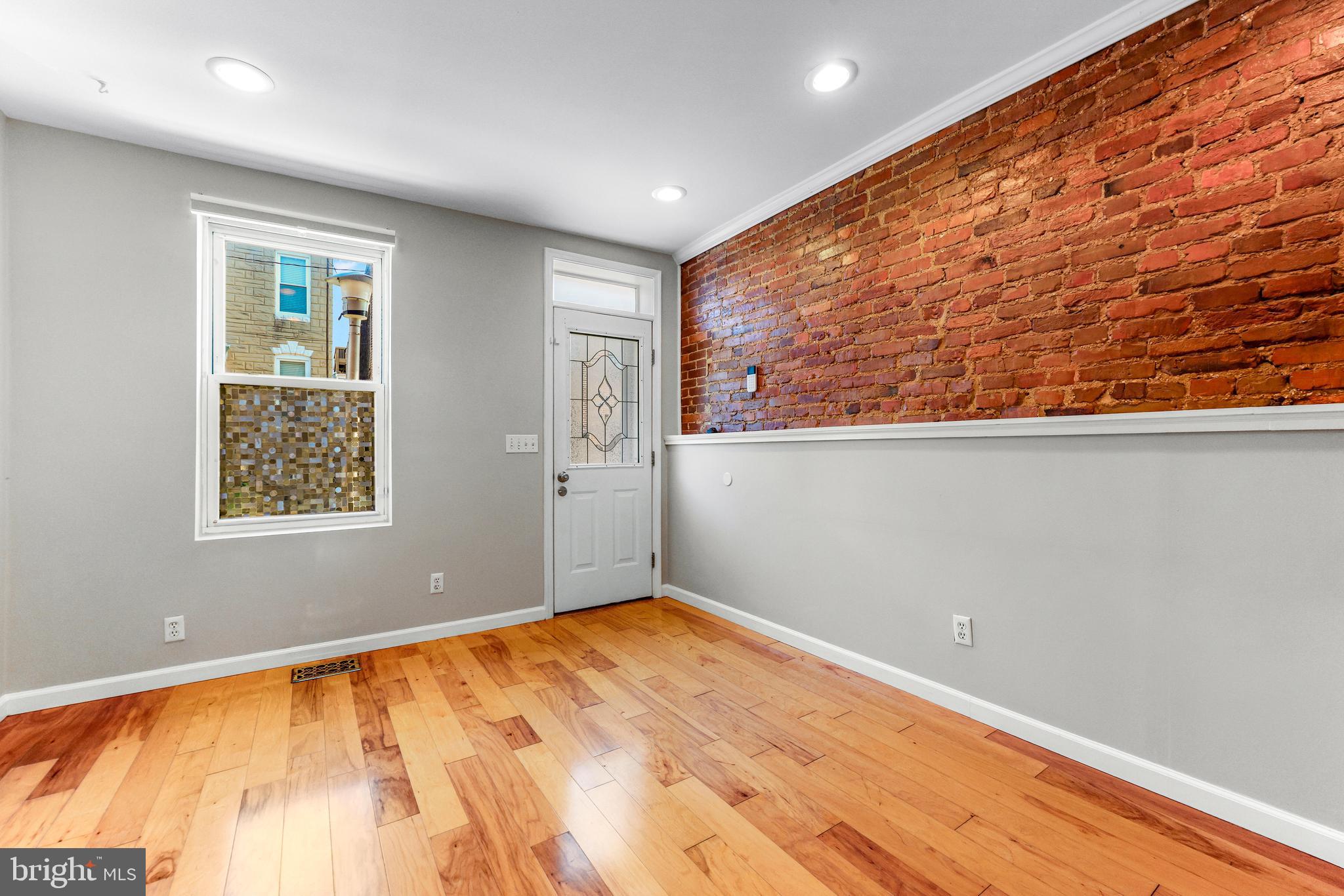 1432 Haubert Street Baltimore, MD 21230 - Photo 8 of 41 Living room with beautiful wood floors